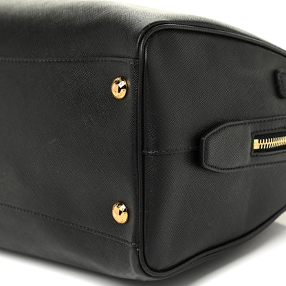 Prada Saffiano Lux Bowler Black 9 of 14