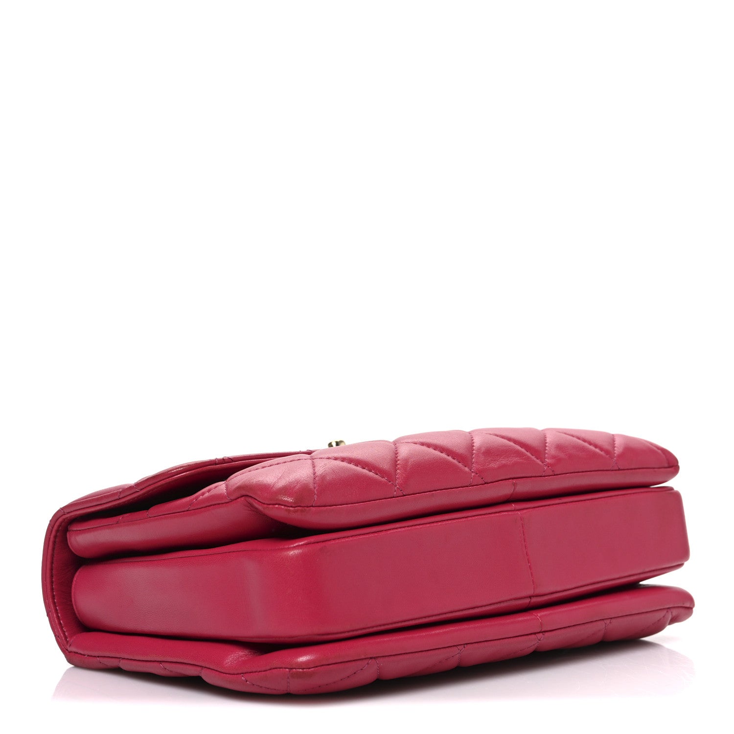 Chanel Lambskin Quilted Small Trendy CC Flap Dual Handle Bag Dark Pink 4 of 10