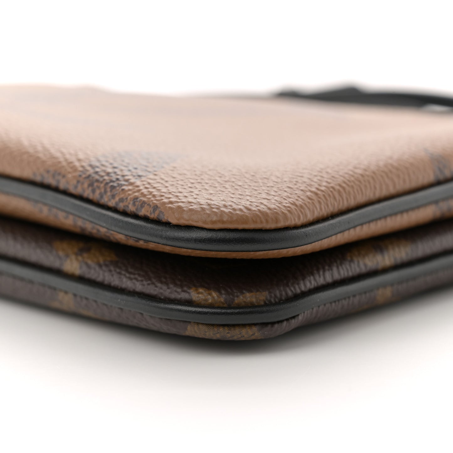 Reverse Monogram Giant Double Zip Pochette
