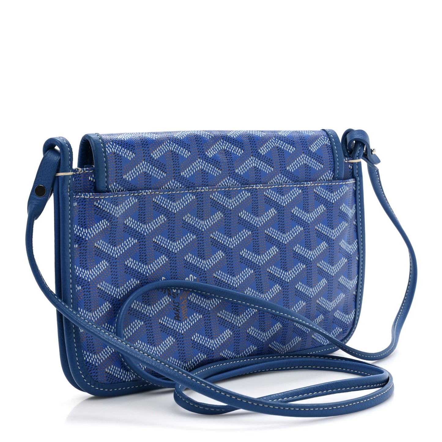 Goyardine Plumet Wallet Clutch Sky Blue