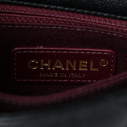 Chanel Caviar Quilted Extra Mini Coco Handle Flap Black 6 of 9