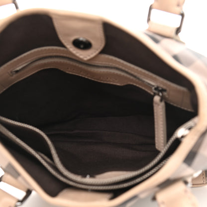 Burberry Smoked Check Small Northfield Tote Trench 5 of 13