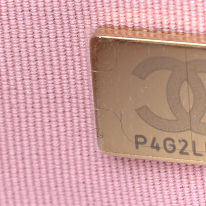 Chanel Caviar Quilted Wallet on Chain WOC Pink 8 of 10
