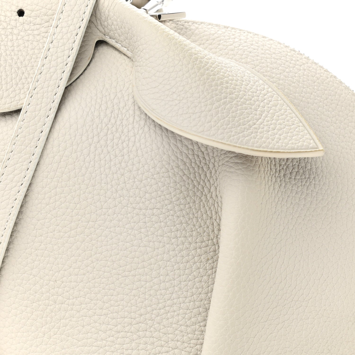 Loewe Calfskin Shearling Mini Bunny Crossbody Bag White 8 of 11