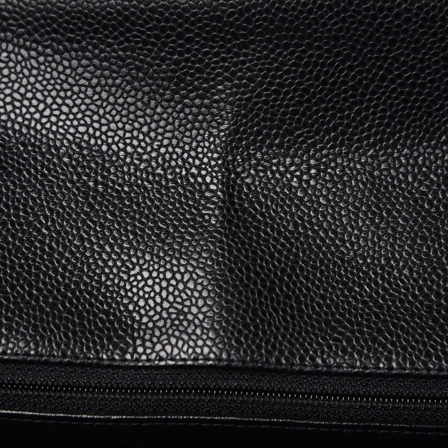 Caviar Quilted Jumbo Single Flap Black