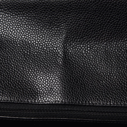 Chanel Caviar Quilted Jumbo Single Flap Black 6 of 10