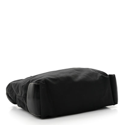 Prada Nylon Zip Tote Bag Black 4 of 15