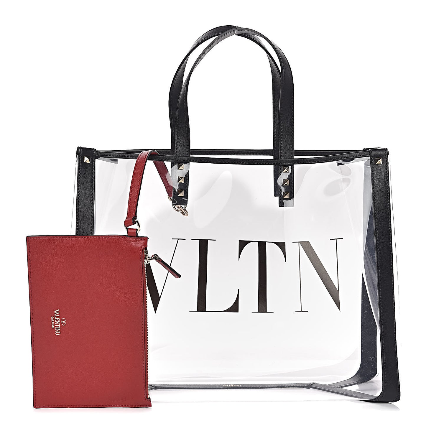 Plexy VLTN Shopping Bag Transparent