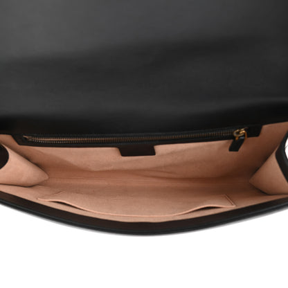 Gucci Calfskin Matelasse GG Marmont Clutch Black 5 of 11