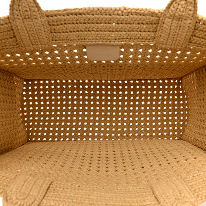 Christian Dior Raffia Medium Book Tote Natural 5 of 10