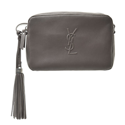 Saint Laurent Lambskin Monogram Small Lou Camera Bag Asphalt 1 of 12
