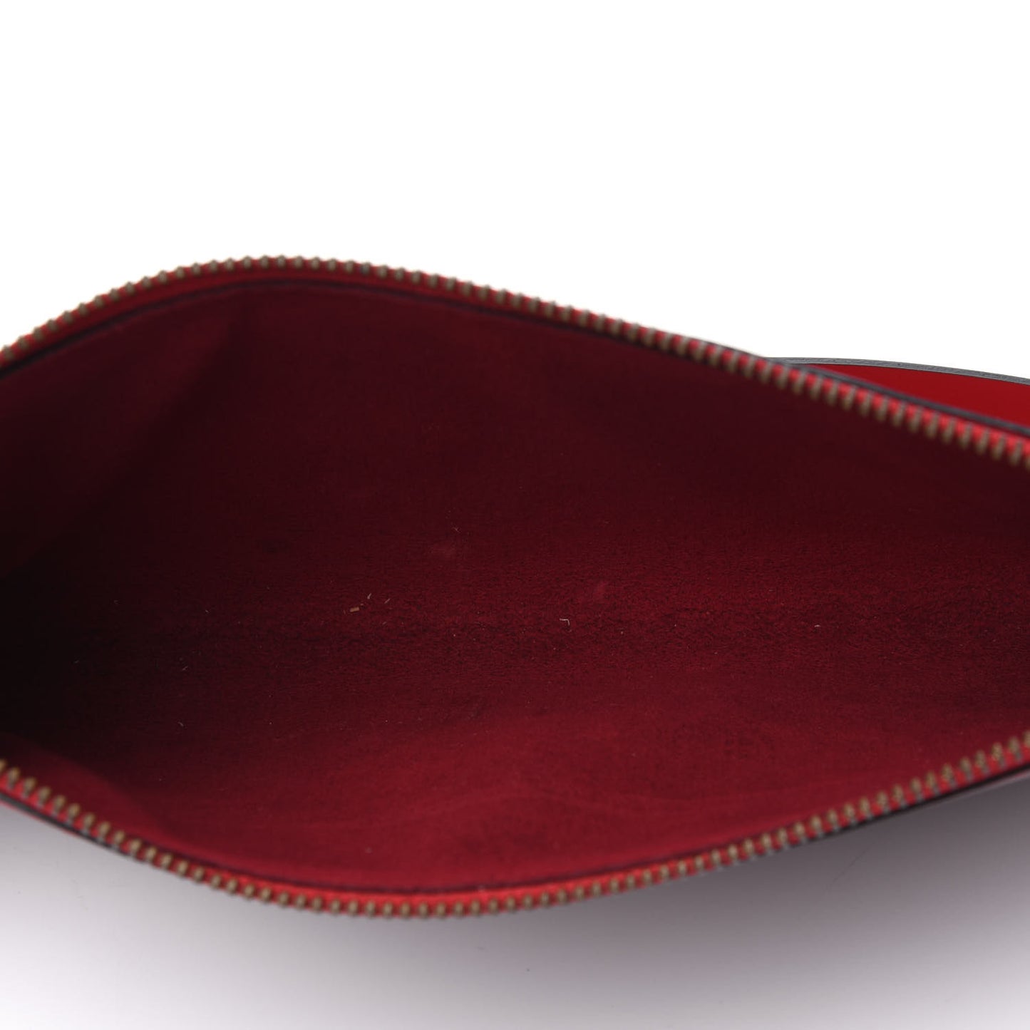Epi Pochette Accessories 24 Castillan Red
