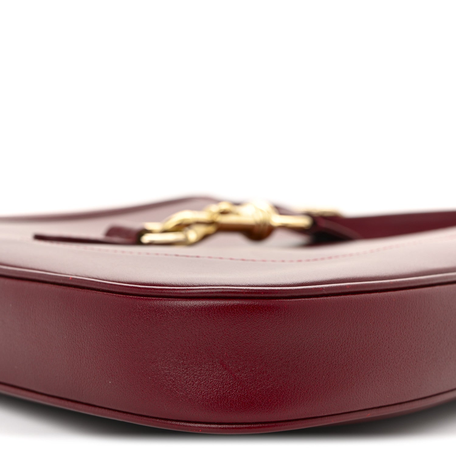 Gucci Ancora Calfskin Small Jackie Shoulder Bag Rosso 10 of 11