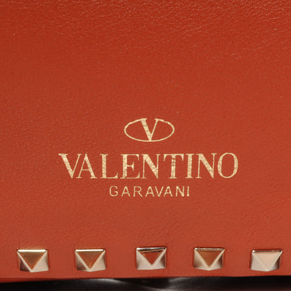 Valentino Garavani Vitello Medium Rockstud Tote English Red 9 of 9