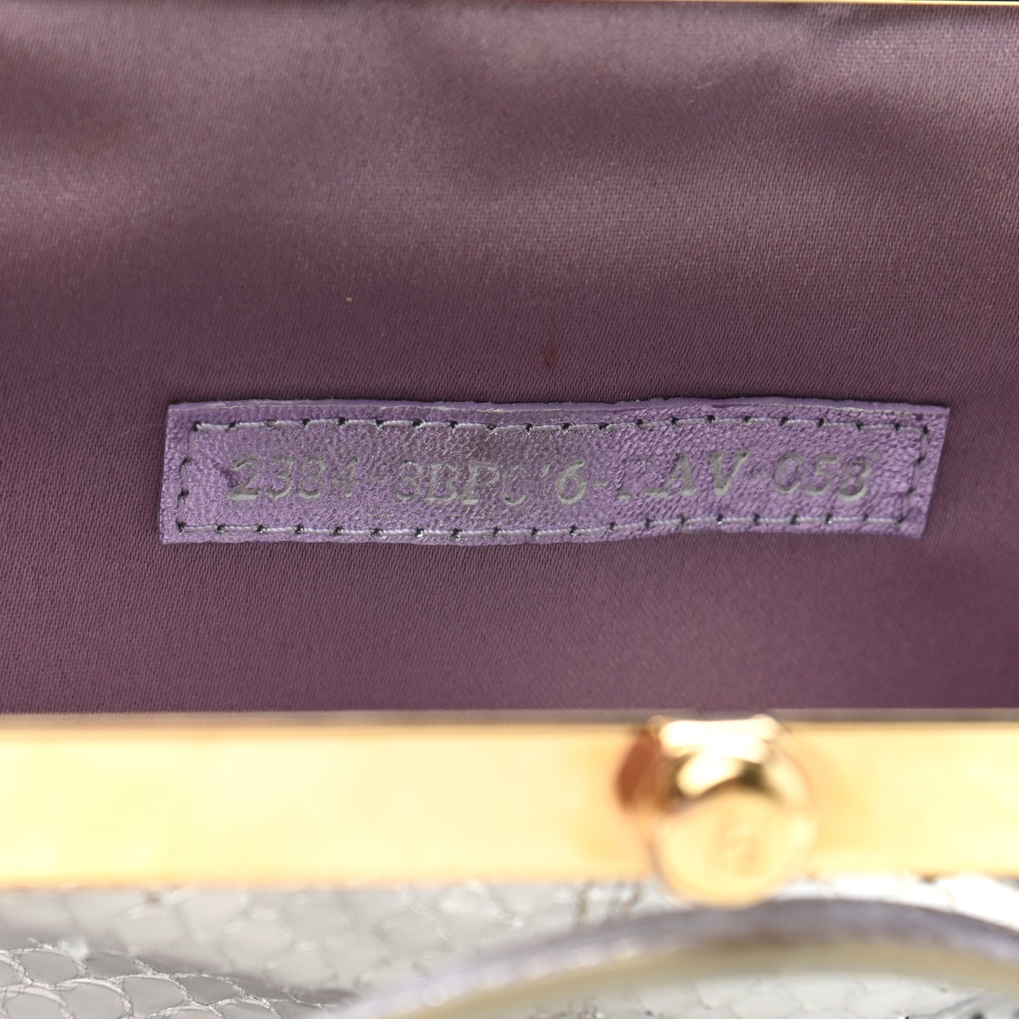 Metallic Crocodile Flipping Vanity Mirror Clutch Silver