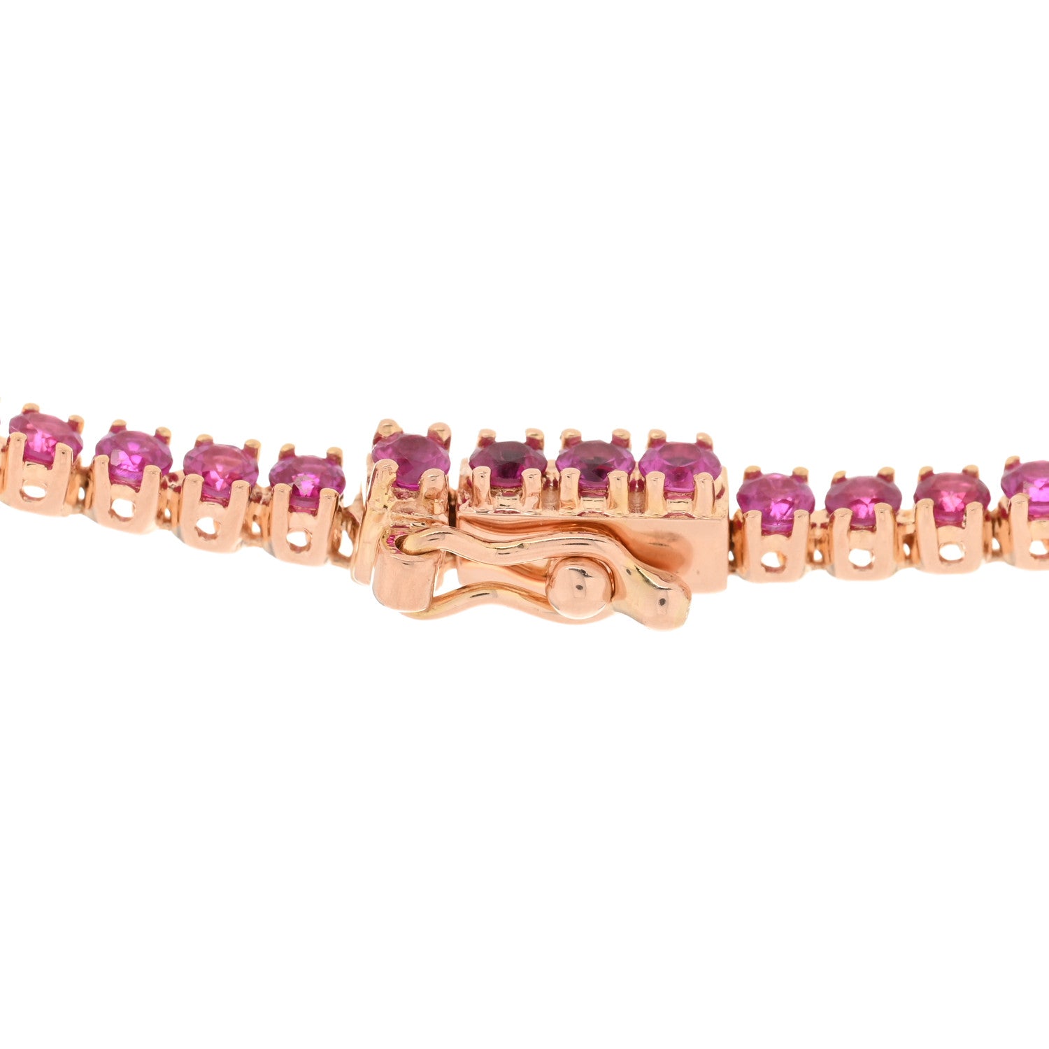 Anita Ko 18K Rose Gold Ruby Hepburn Choker Necklace 3 of 4