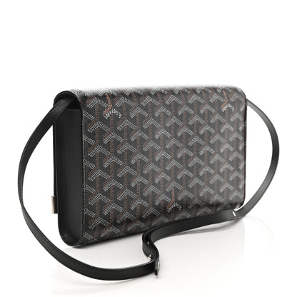 Goyard Goyardine Monte Carlo Bois Clutch With Strap Black 2 of 7