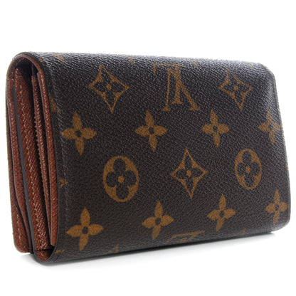 Louis Vuitton Monogram Porte-Monnaie Tresor Wallet 3 of 8