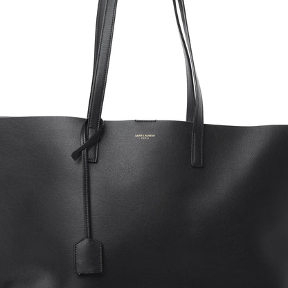 Saint Laurent Calfskin Large Shopping Tote Black 9 of 11