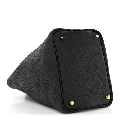 Hermes Taurillon Clemence Picotin Lock 18 PM Black 4 of 12