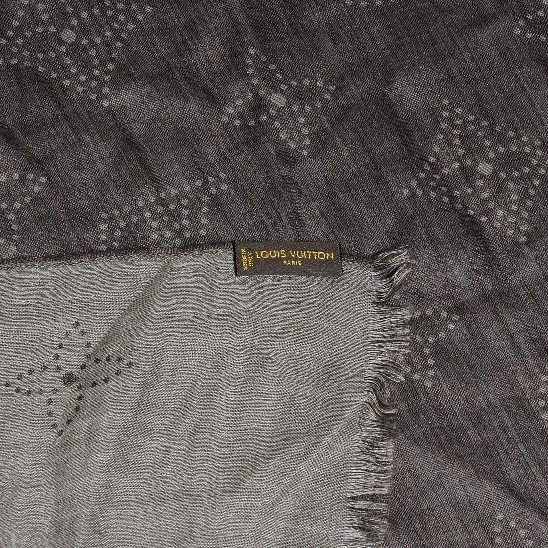 Louis Vuitton Cashmere Silk Mahina Stole 4 of 5