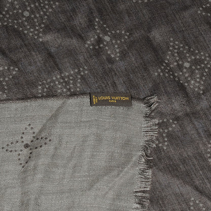 Louis Vuitton Cashmere Silk Mahina Stole 4 of 5