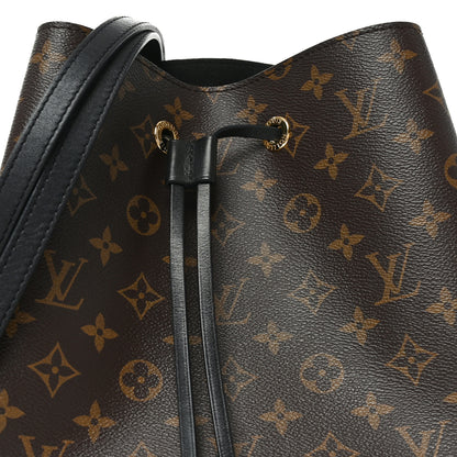 Louis Vuitton Monogram Neonoe MM Black 7 of 9