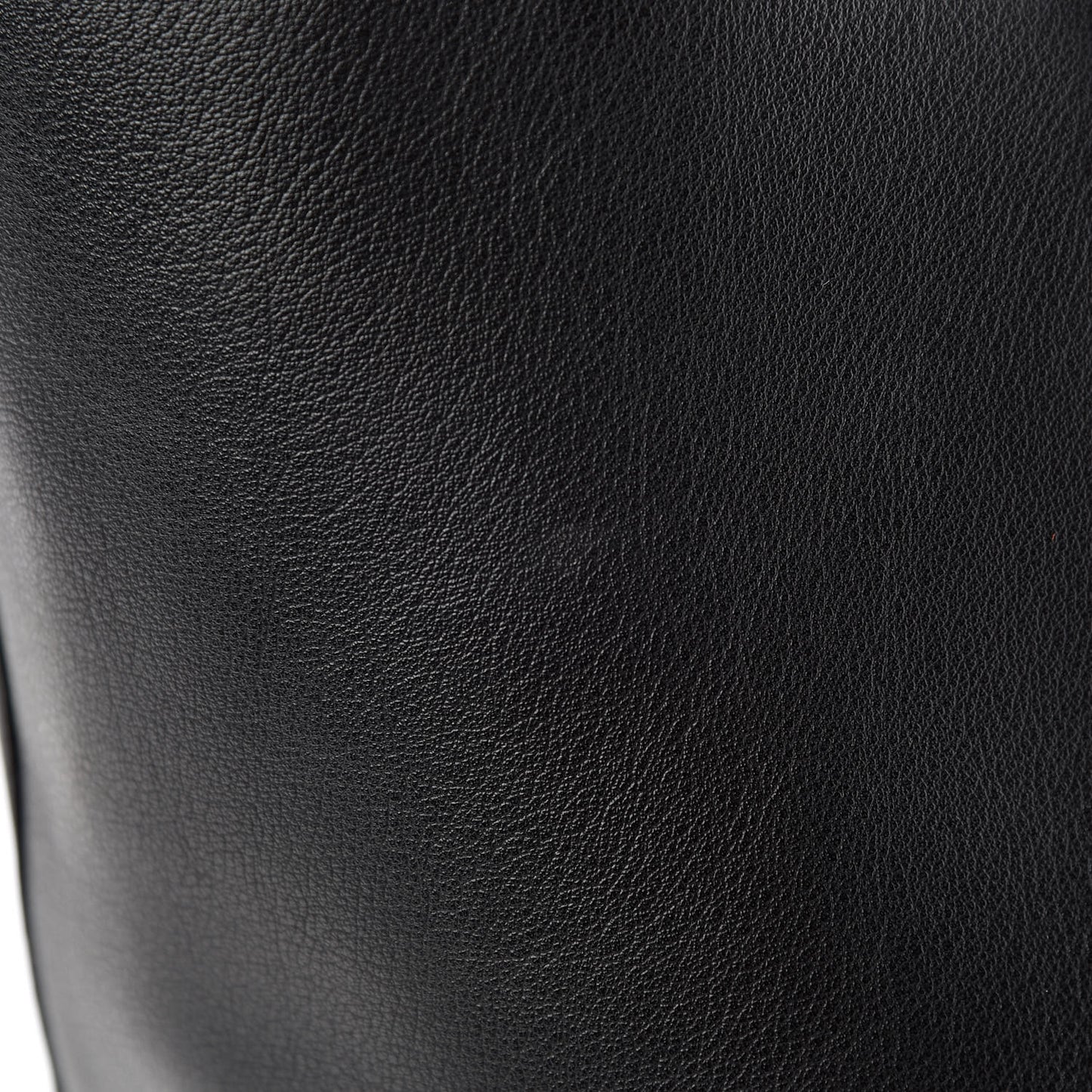 Calfskin Large Shopping Tote Black