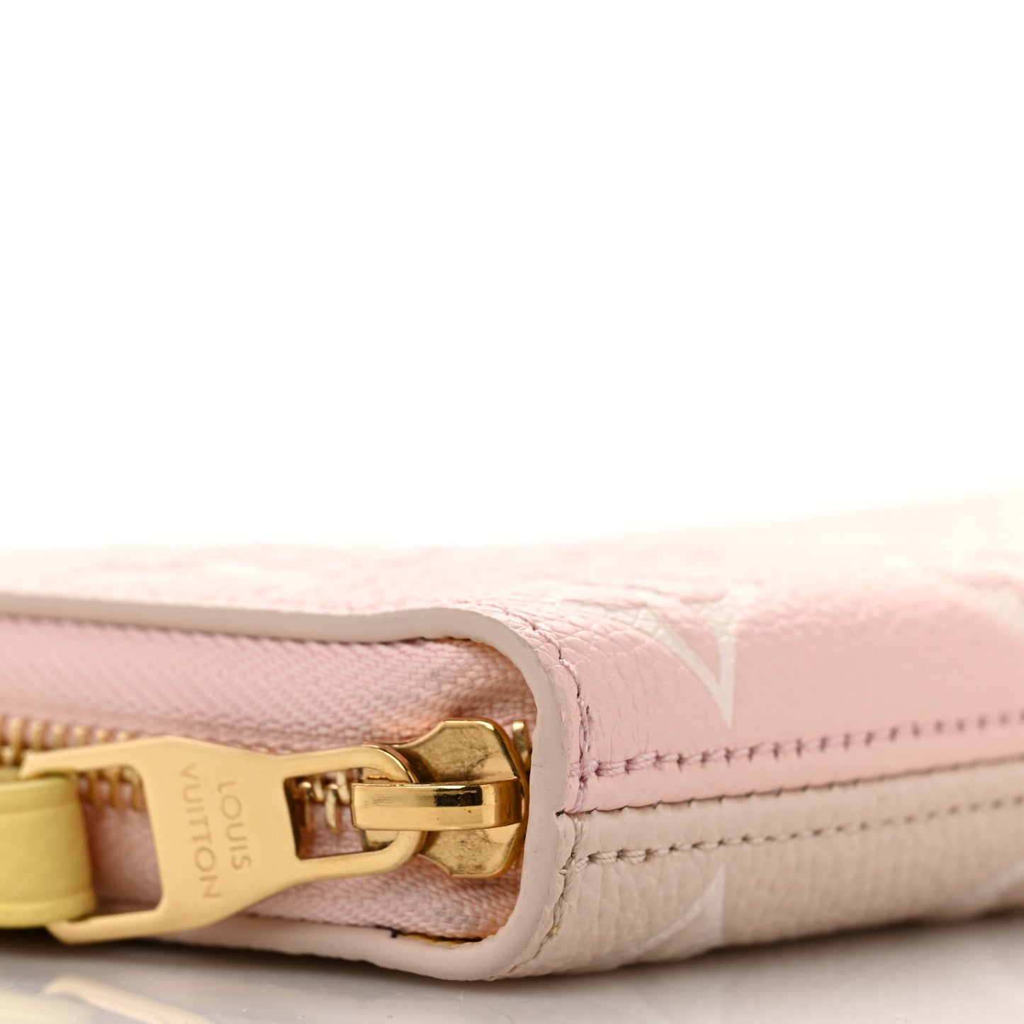 Empreinte Monogram Spring in the City Zippy Wallet Pink Beige Yellow