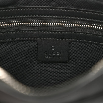 Gucci Soft GG Supreme Monogram Web Belt Bag Black Grey 6 of 13