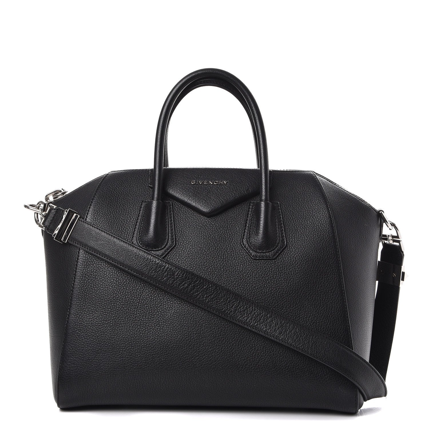 Givenchy Sugar Goatskin Medium Antigona Black 1 of 10