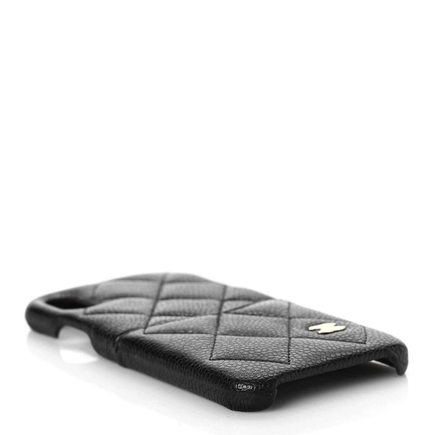 Chanel Caviar Quilted iPhone X Coco Tech Case Black 4 of 8