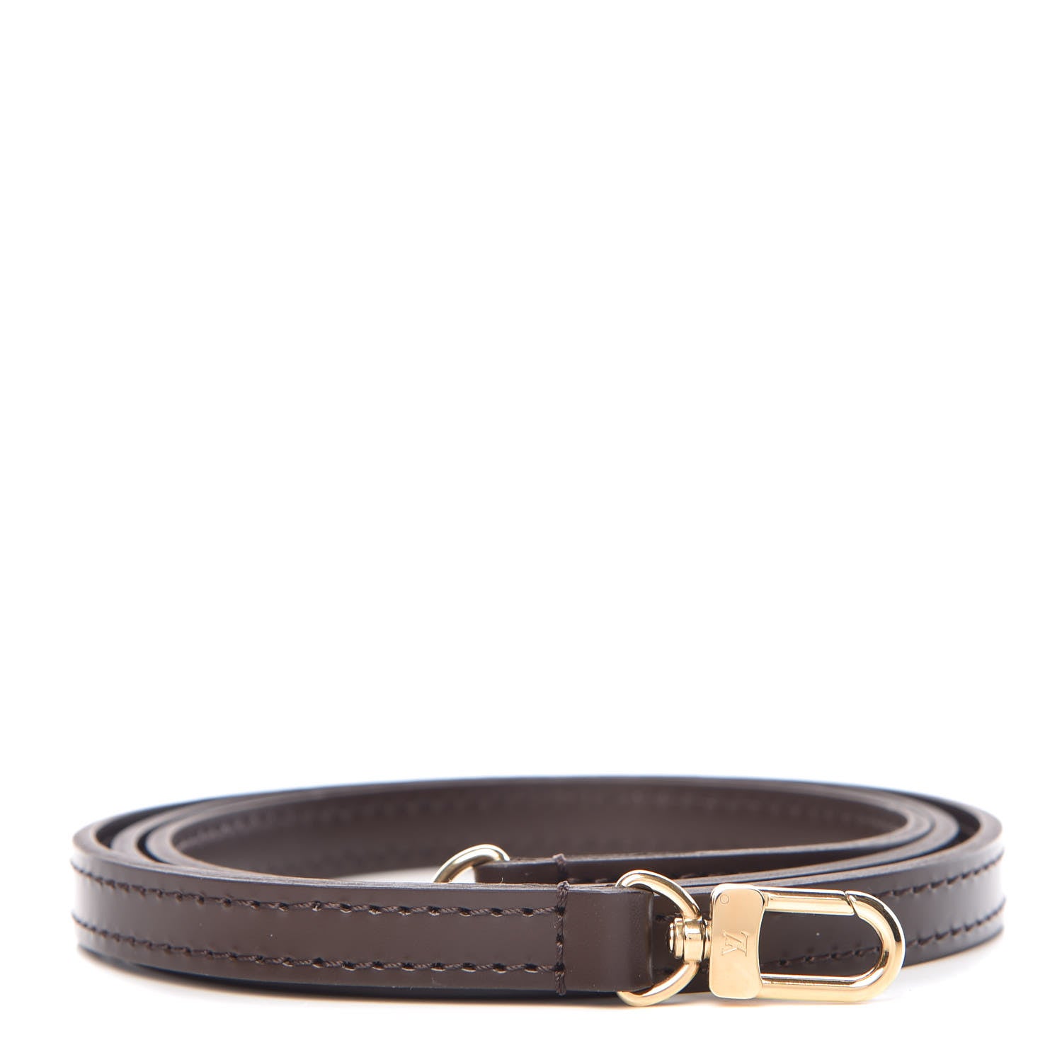 Louis Vuitton Calfskin 16mm Shoulder Strap Brown 1 of 3