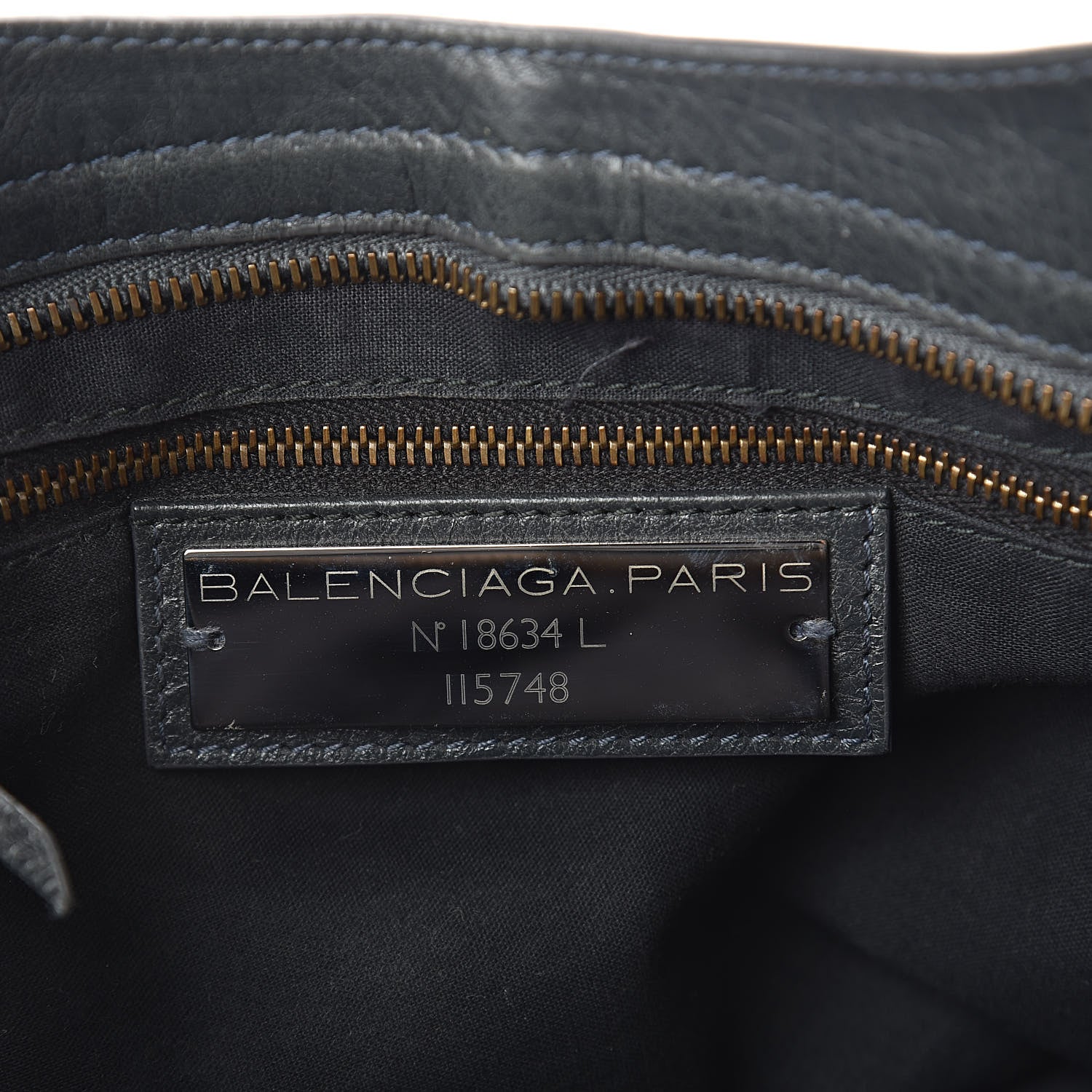 Balenciaga Agneau Classic Hardware City Anthracite 6 of 8