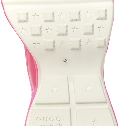 Gucci Calfskin Mens Rhyton Sneakers 10 Fuxia Fluo 7 of 10