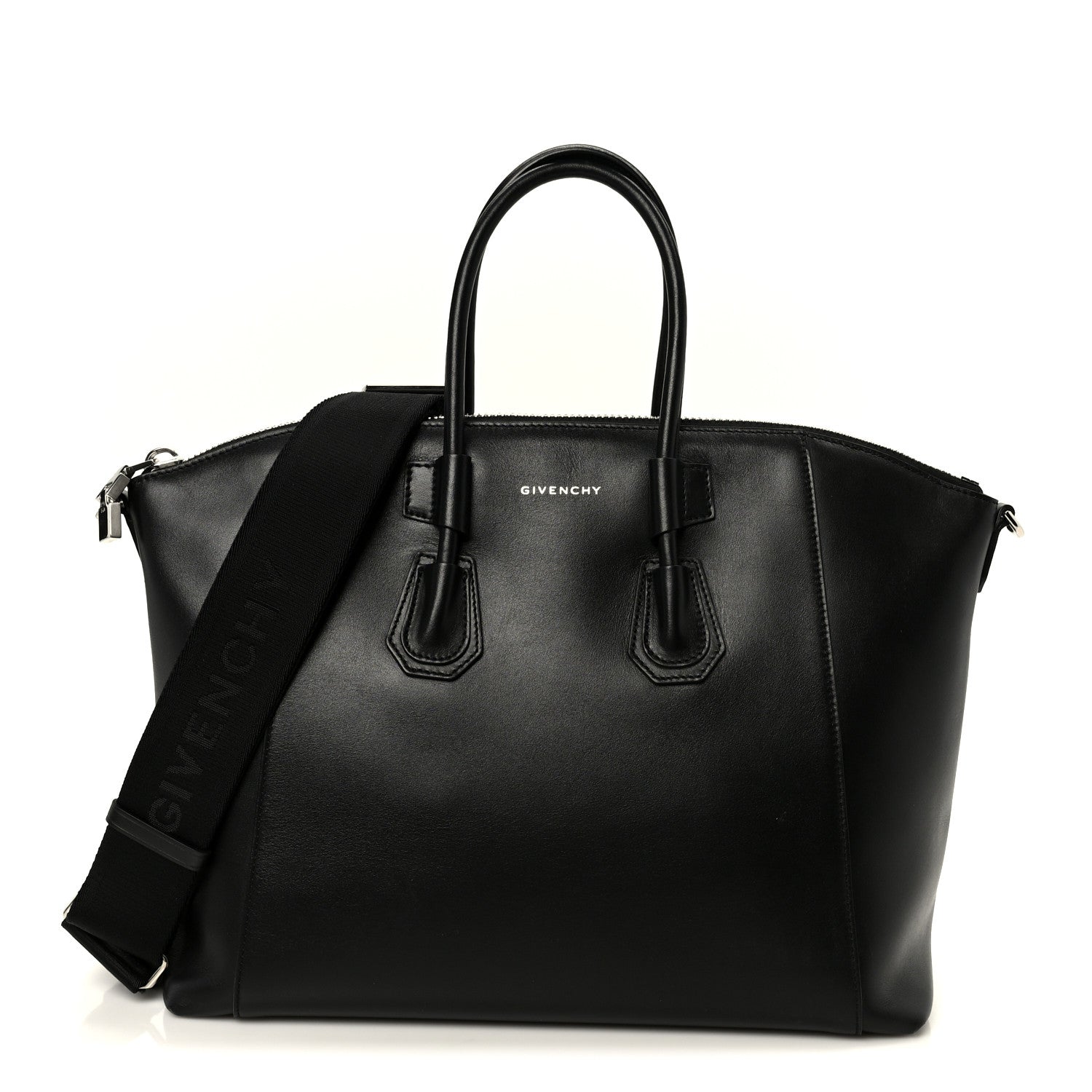 Givenchy Box Calfskin Small Antigona Sport Top Handle Bag Black 1 of 13