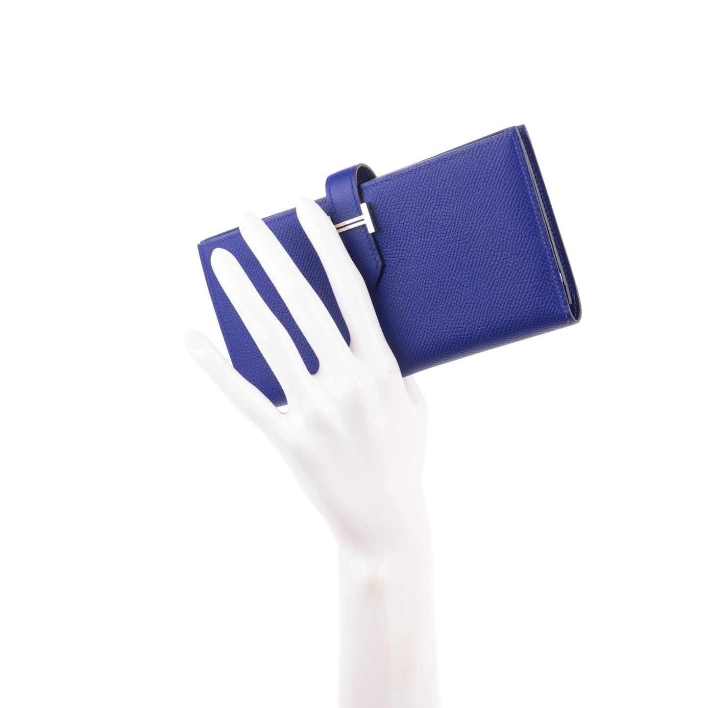 Epsom Bearn Gusset Wallet Bleu Electrique