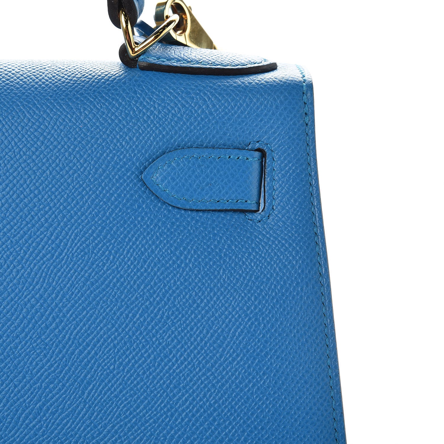 Hermes Epsom Kelly Sellier 28 Bleu Zanzibar 16 of 43