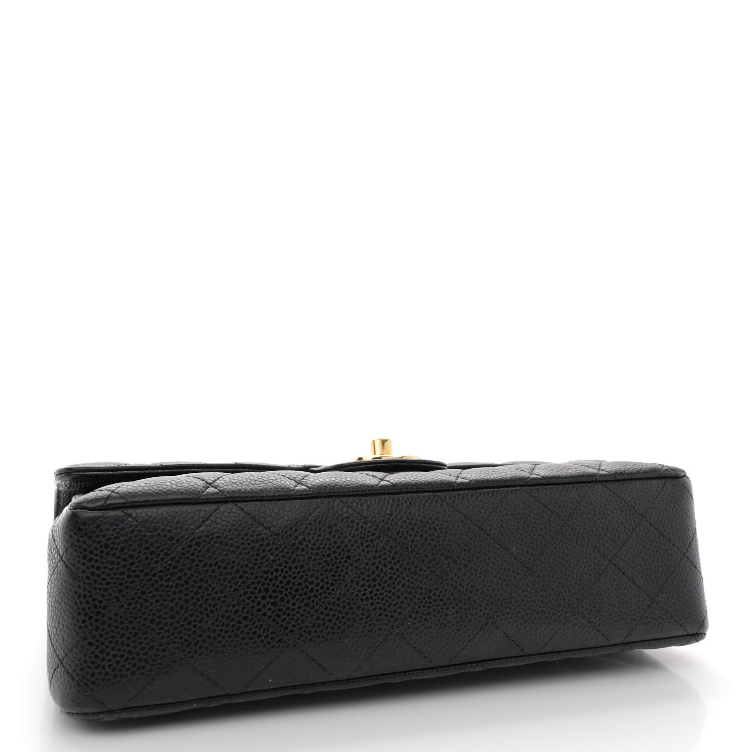 Chanel Caviar Quilted Medium Double Flap Black 4 of 12