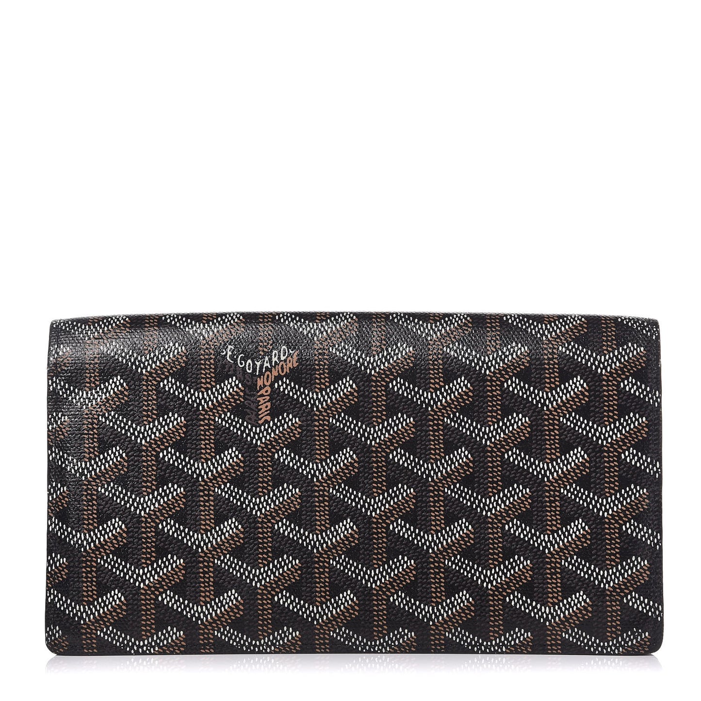 Goyardine Richelieu Wallet Black