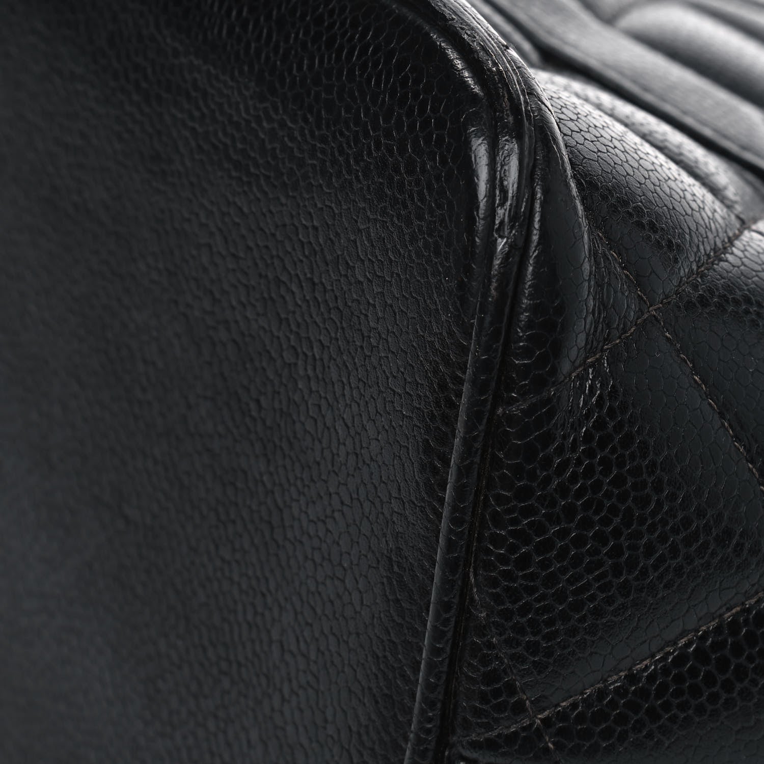 Chanel Caviar Quilted Medallion Tote Black 9 of 15