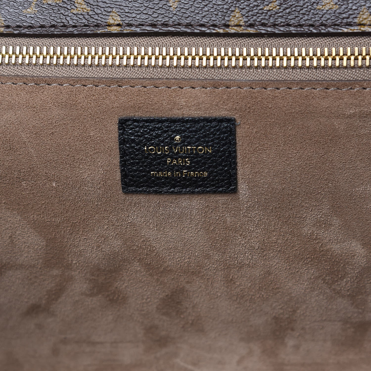 Louis Vuitton Monogram Tote W PM Black 5 of 10