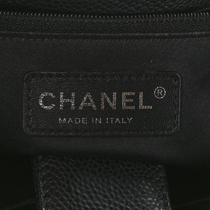 Chanel Caviar Quilted Petit Shopping Tote PST Black 6 of 11