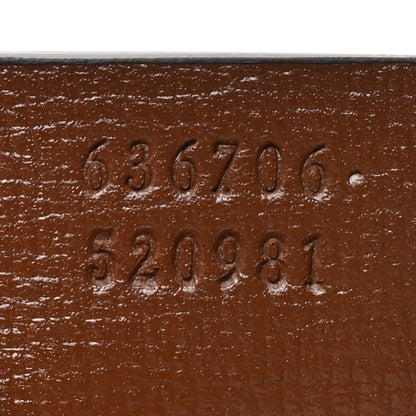 Gucci GG Supreme Monogram Azalea Calfskin Web Small Jackie 1961 Hobo Beige Ebony Brown Sugar 7 of 10