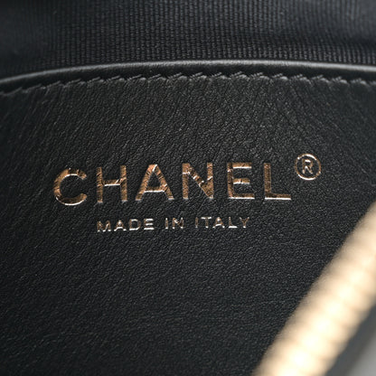 Chanel Lambskin Quilted CC Links Hobo Black 6 of 10