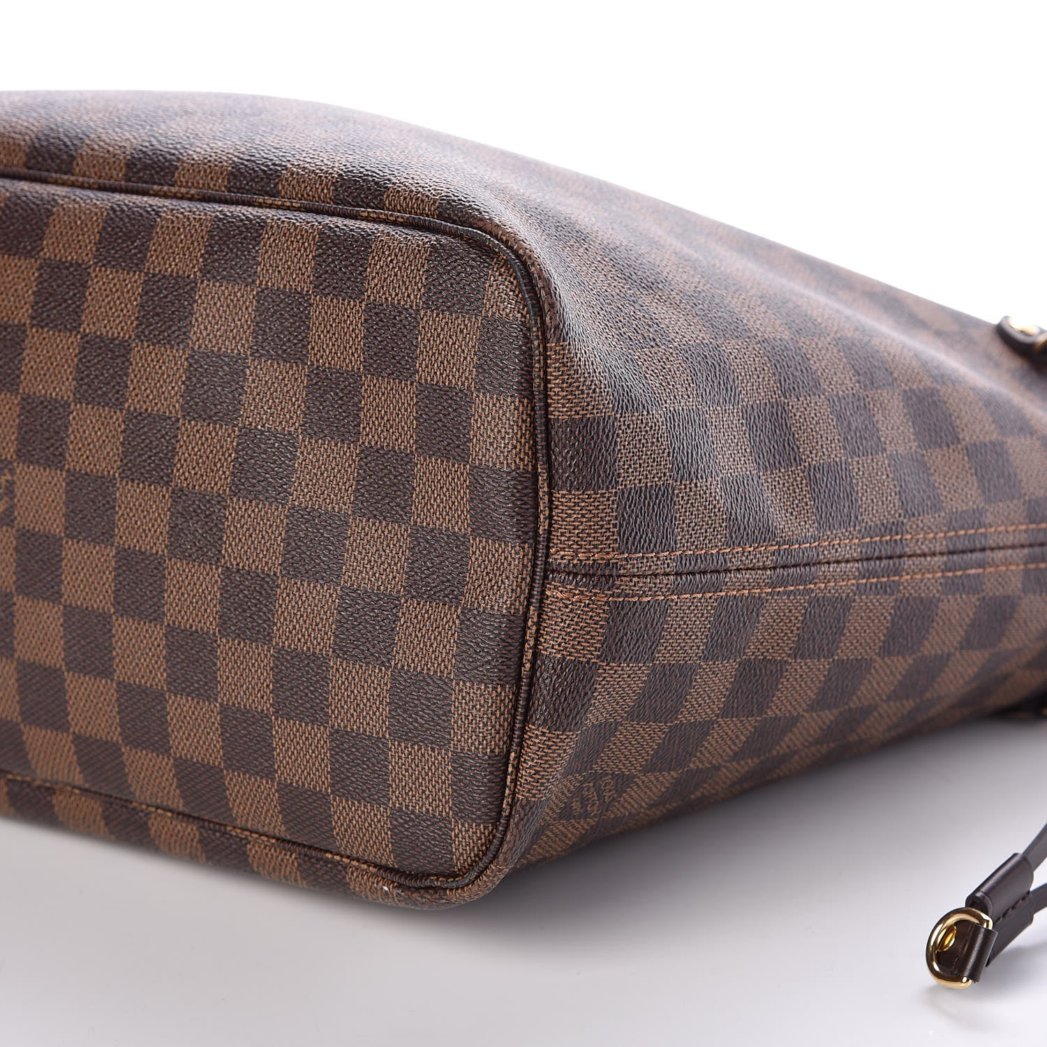Louis Vuitton Damier Ebene Neo Neverfull MM Rose Ballerine 6 of 9