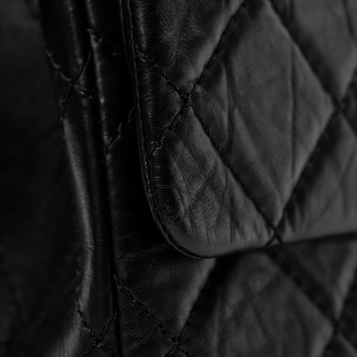 Chanel Aged Calfskin Quilted 2.55 Reissue 227 Flap Black 13 of 13
