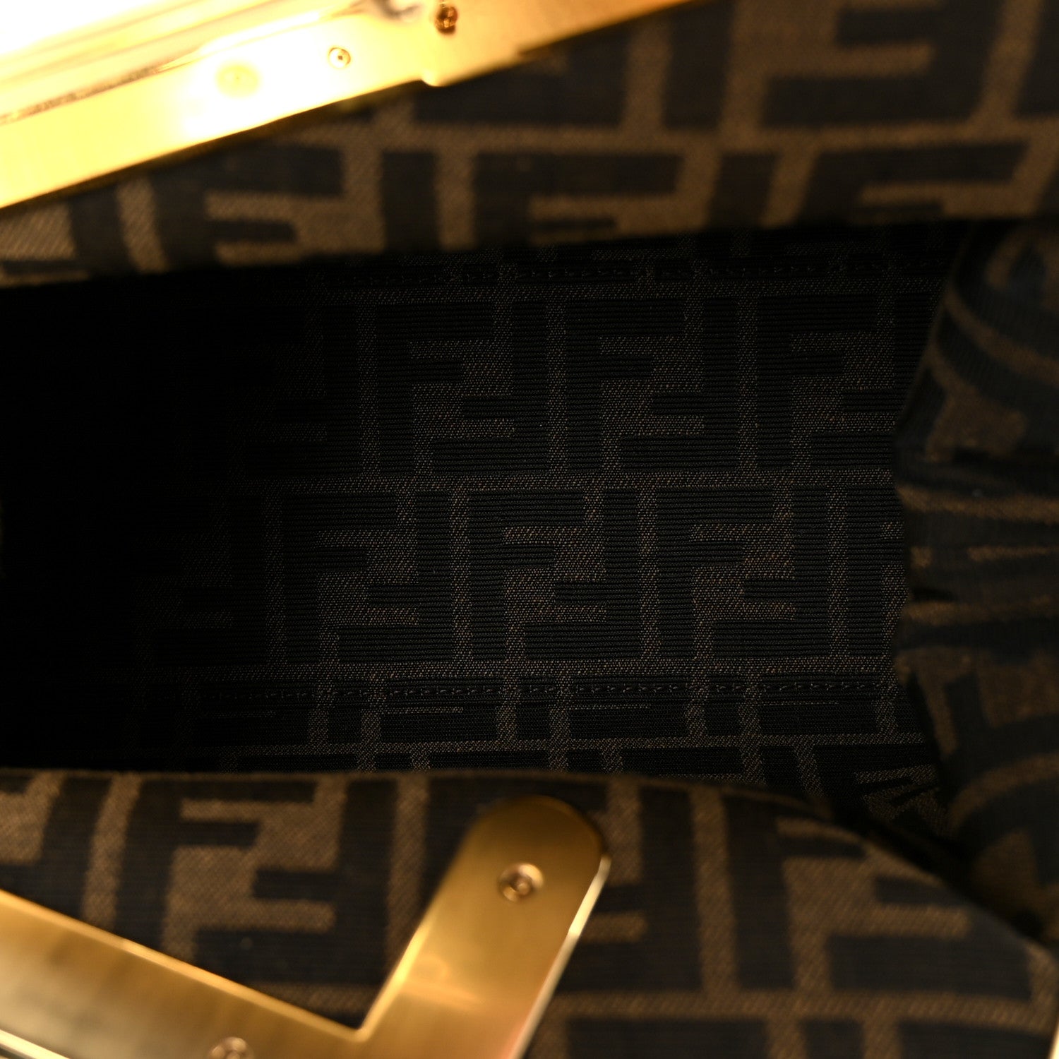 Fendi Shiny Nappa Medium Fendi First Caramello 5 of 11