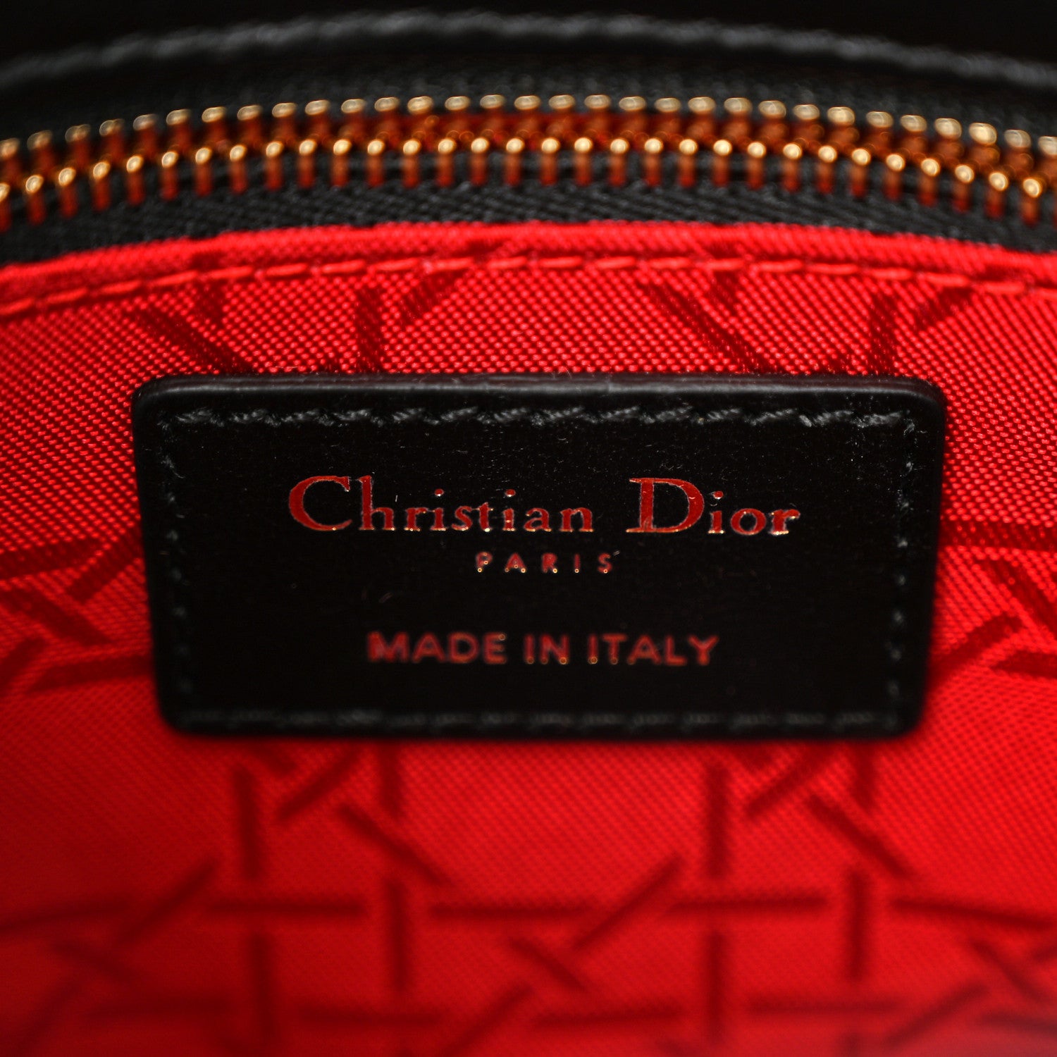 Christian Dior Lambskin Cannage Small My ABCDior Lady Dior Black 6 of 12