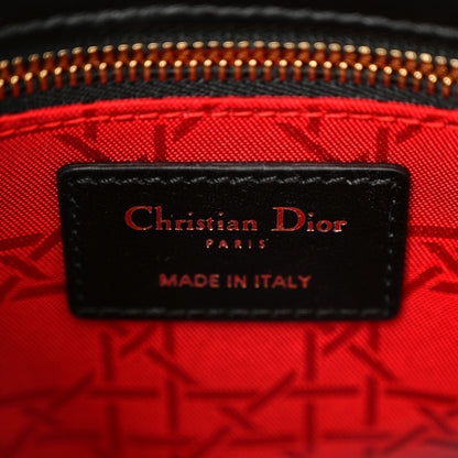 Christian Dior Lambskin Cannage Small My ABCDior Lady Dior Black 6 of 12